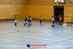 Fußball Jugendturnier vom 02. Dezember 2023 in Ensdorf - Fotos von den Spielen