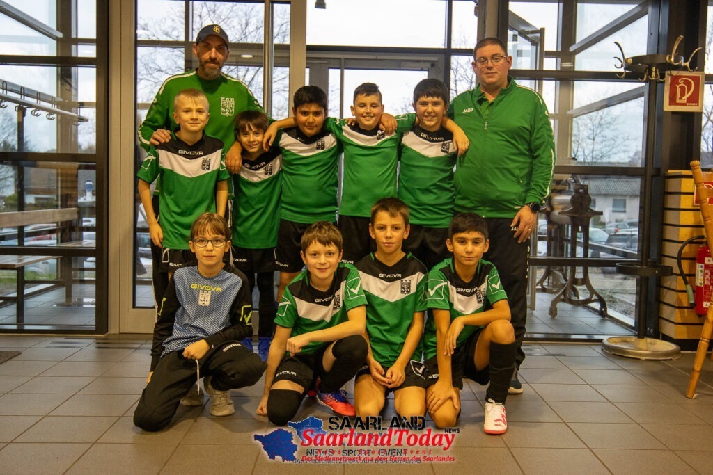 Fußball Jugendturnier Vom 02. Dezember 2023 In Ensdorf Gruppenfotos